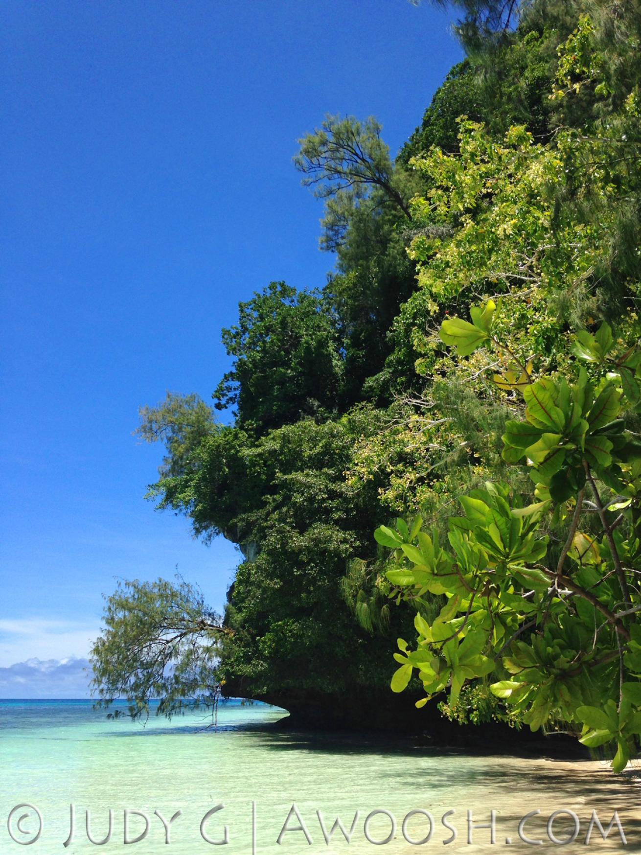 Seascape at Ulong Island