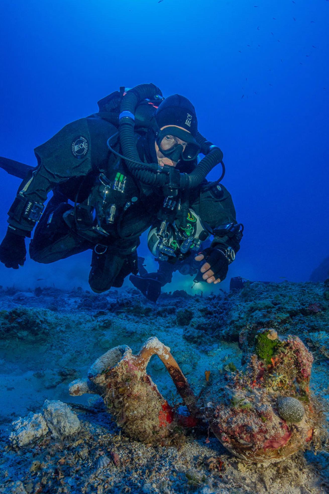 Antikythera Diver Relics