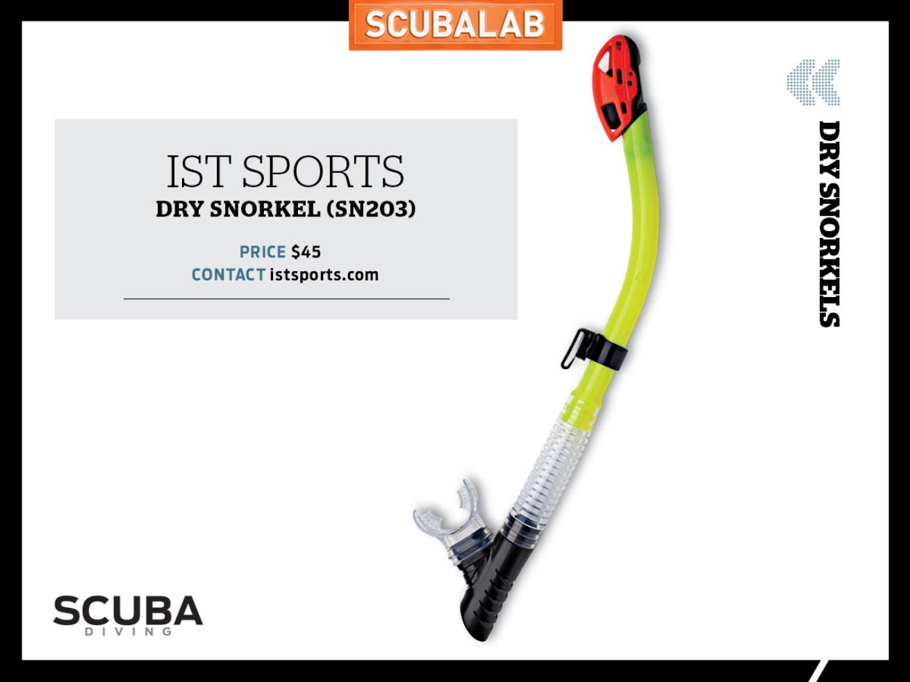 IST Sports Dry Snorkel (SN203)