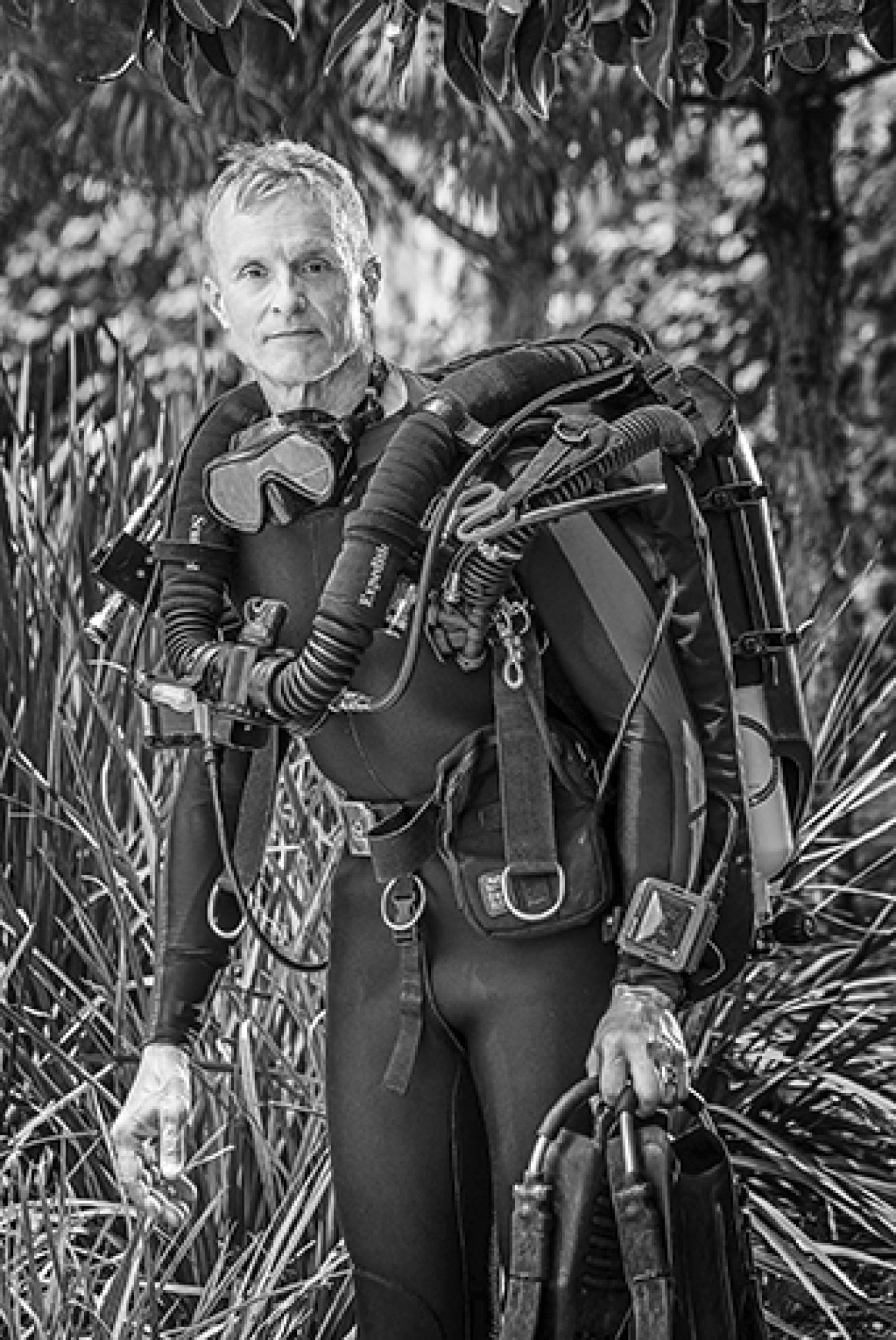 Cave Diving Expert Karl Shreeves