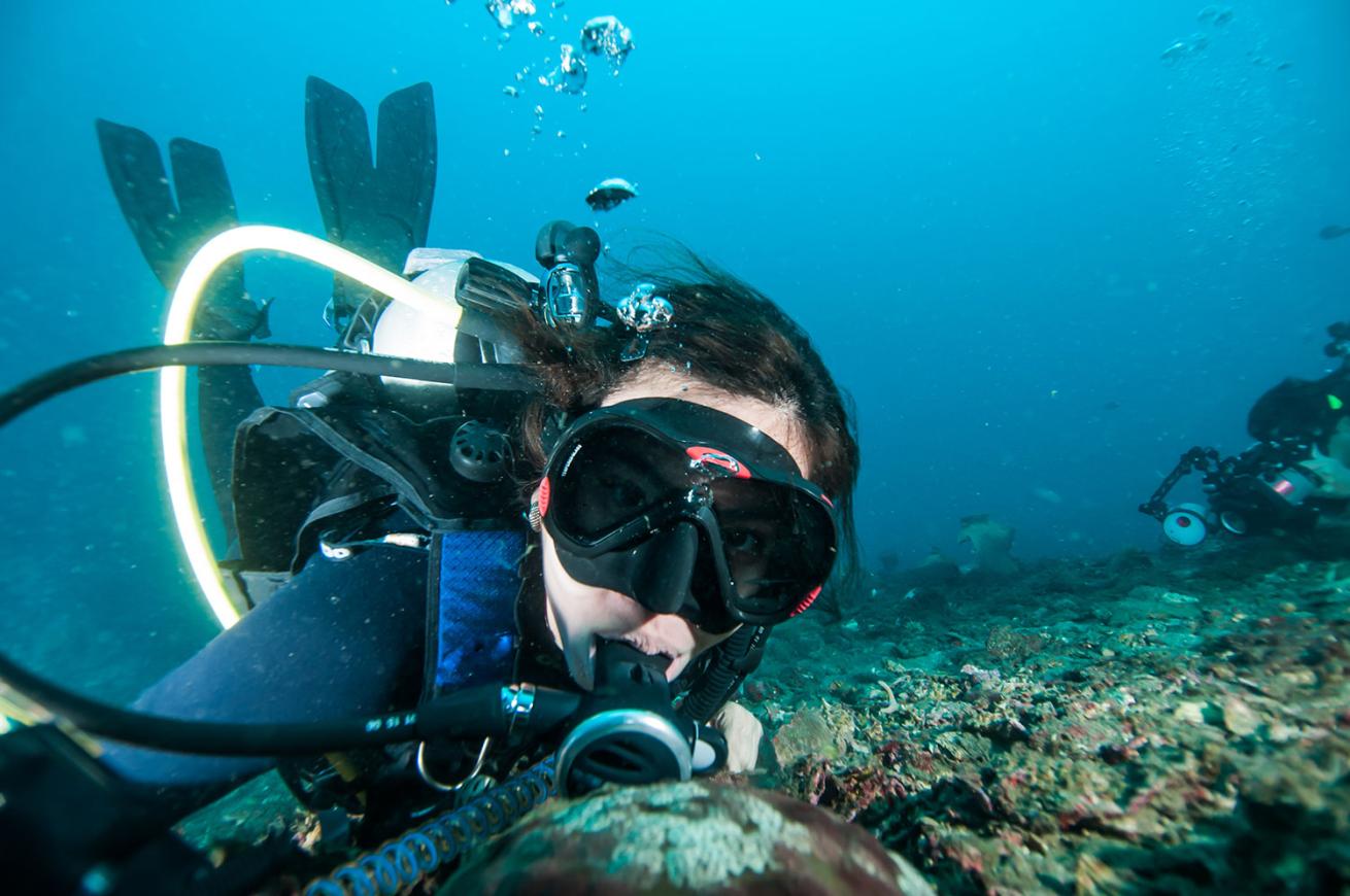 Scuba Diver Selfie