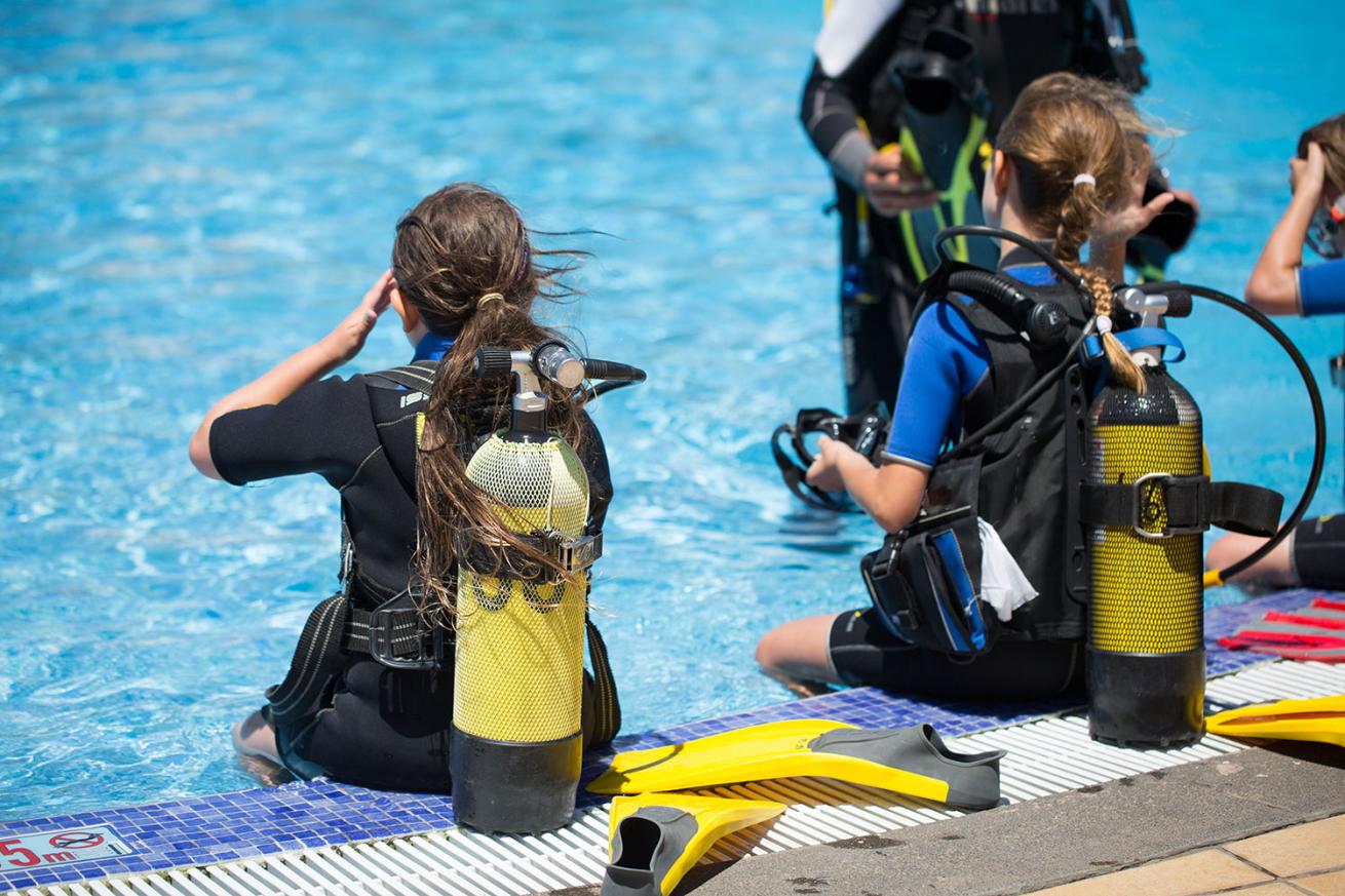 Kids Scuba Diving Training