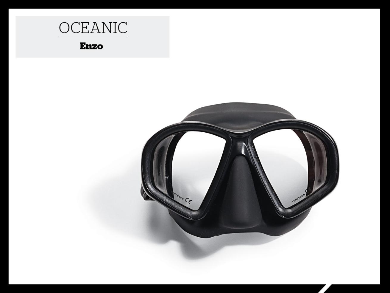 Oceanic Enzo Freediving Mask Black
