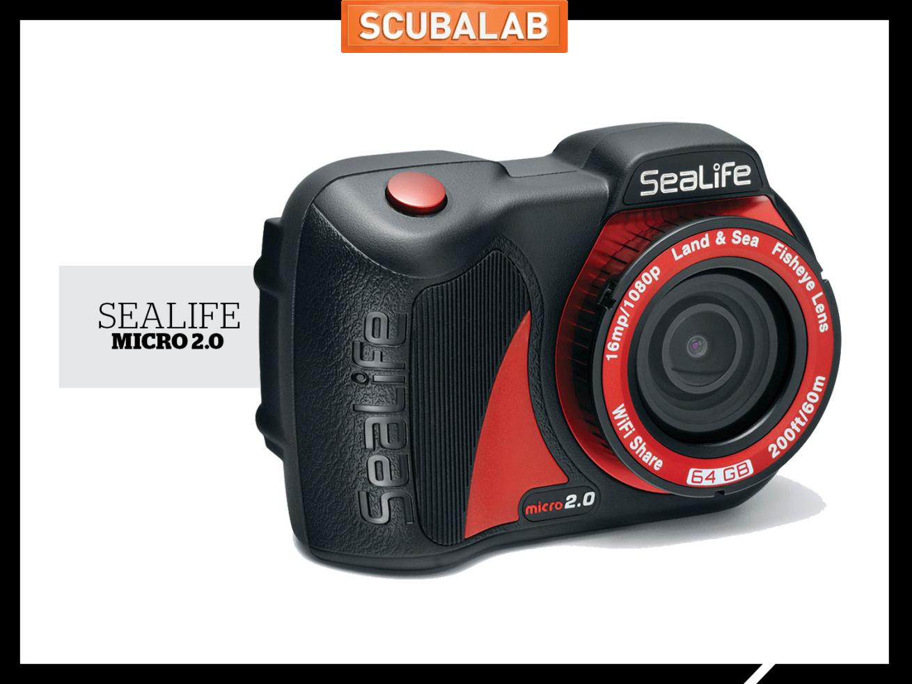 Scuba diving gear underwater camera Sealife Micro 2.0