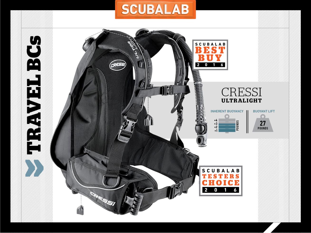 Scuba Diving trave bc review Cressi Ultralight