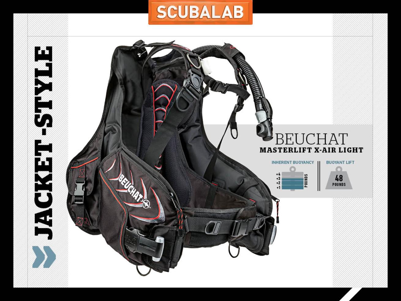 Scuba Diving BC review Beuchat Masterlift X-Air Light