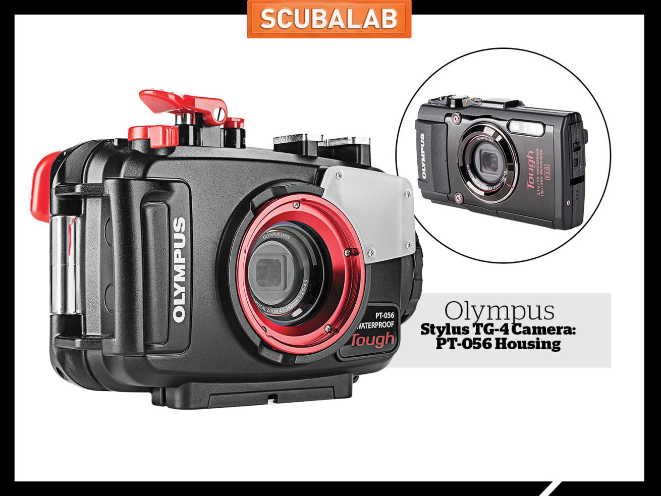 Olympus Stylus TG-4 camera and PT-056 underwater housing