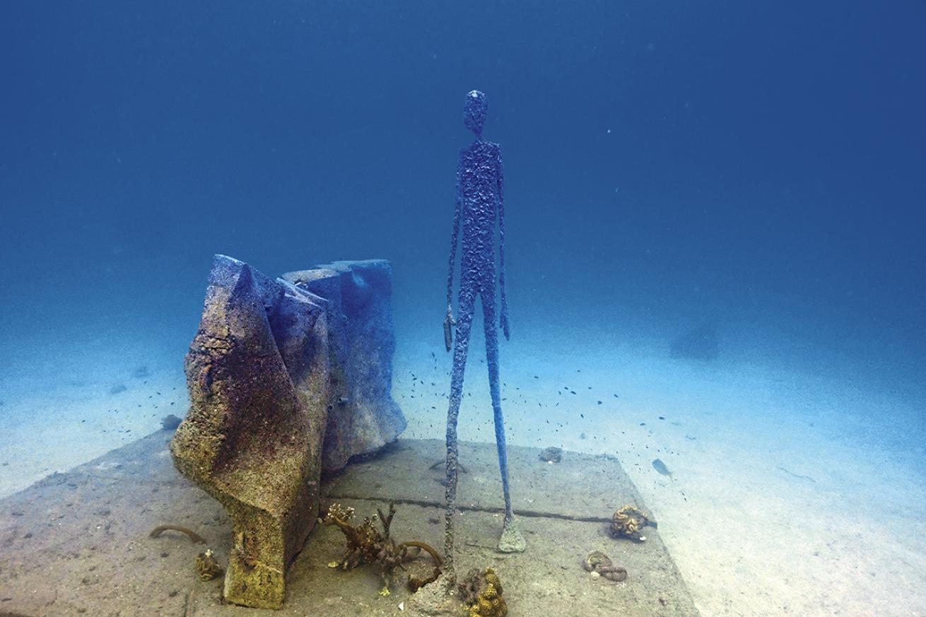 Underwater Sculptures in Koh Tao, Thailand, Ocean Utopia
