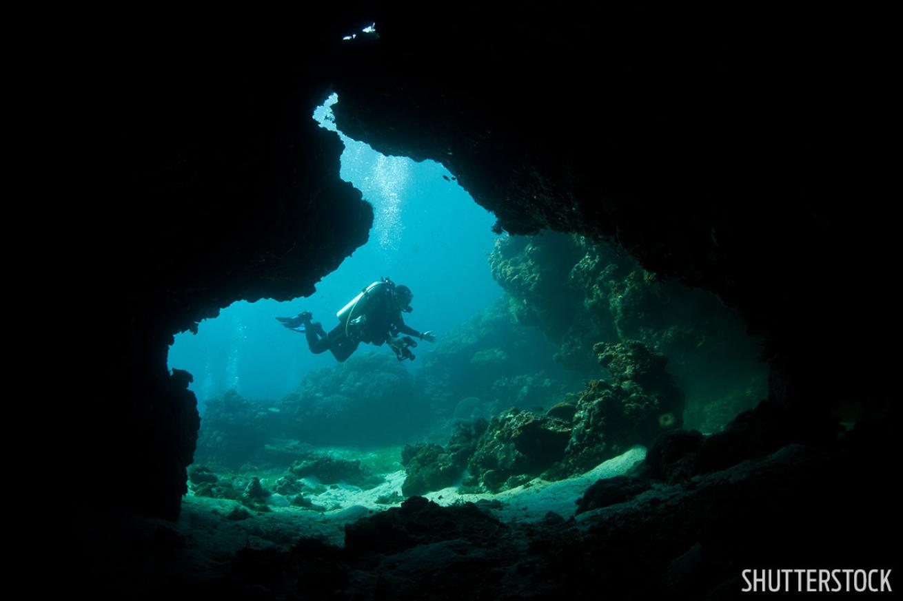 Philippines best cave diving caverns scuba Pacific and Indian Oceans