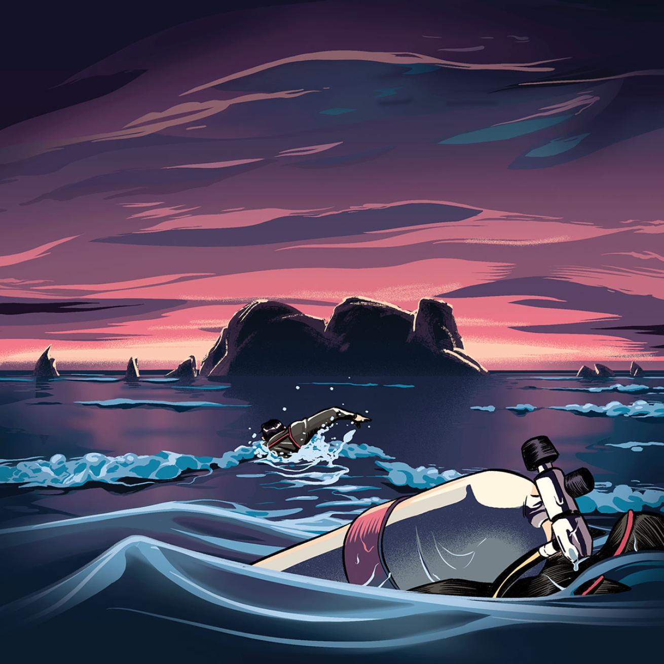 what it's like to be lost at sea