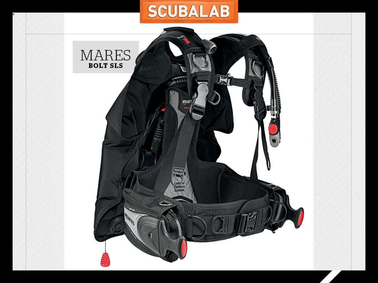 Mares Bolt SLS scuba diving BC ScubaLab gear