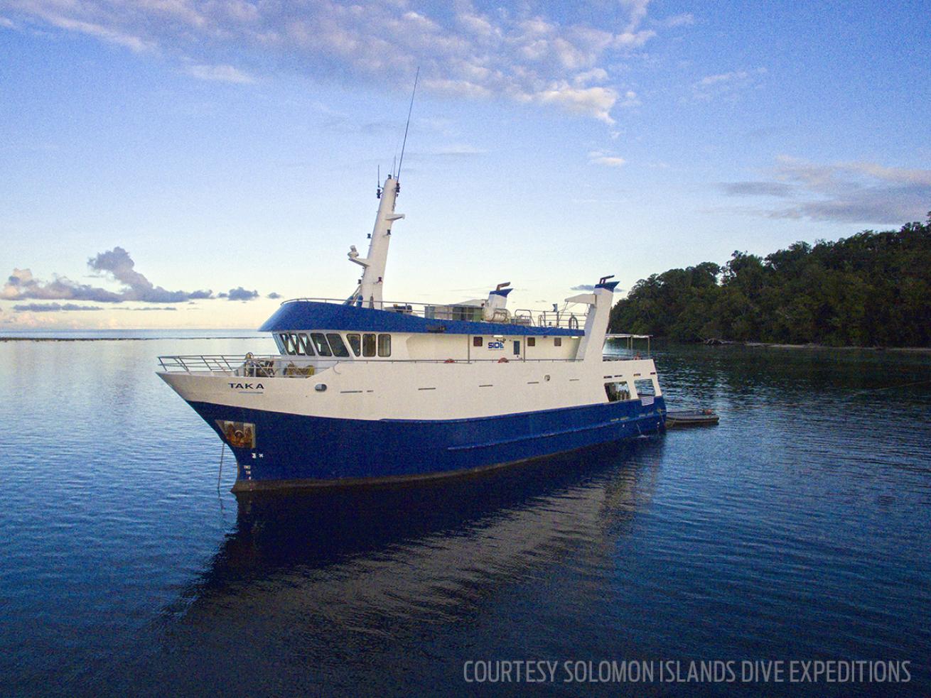 solomon islands dive expeditions boat 