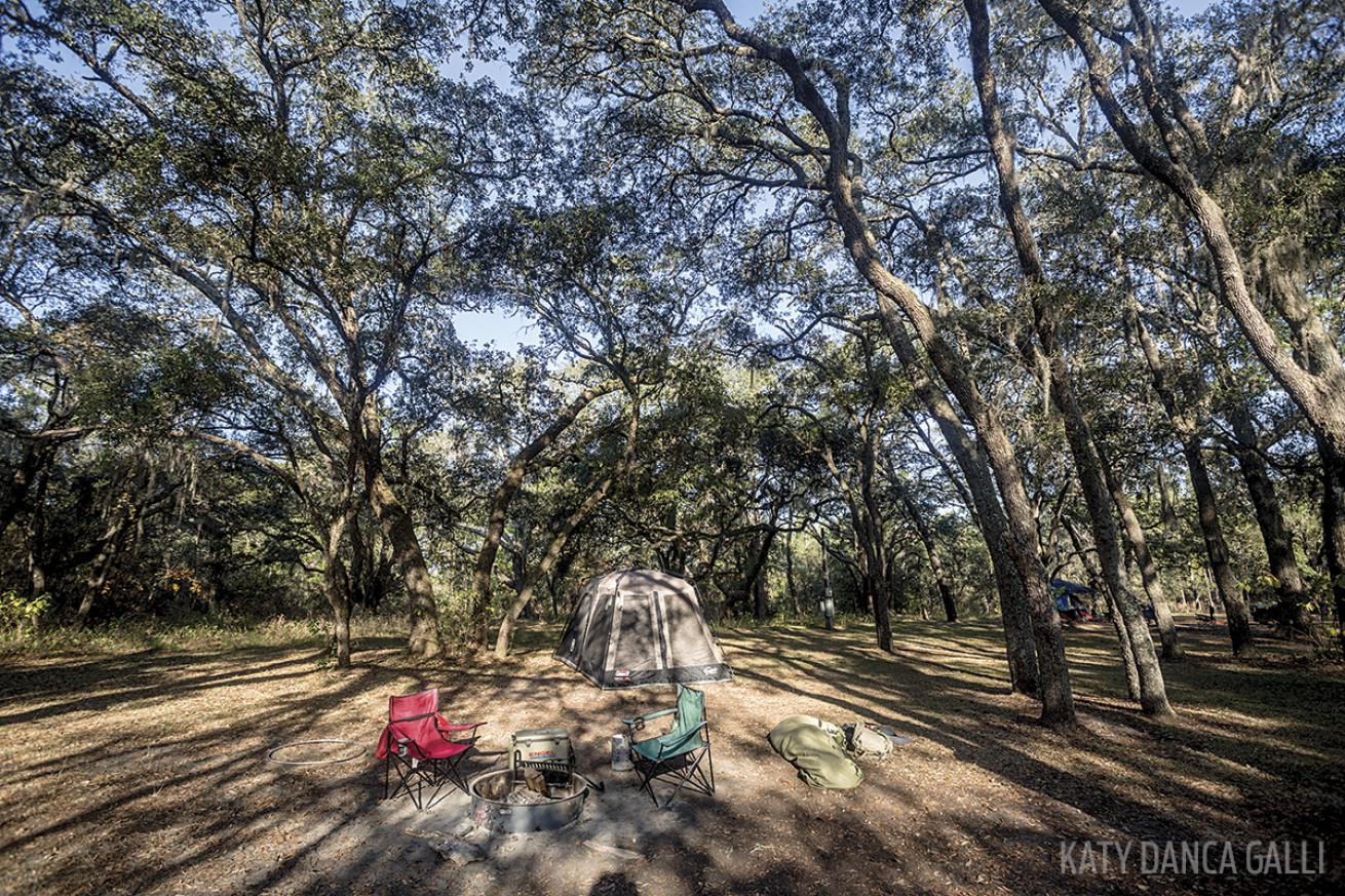 Florida Camping Holder Mine Withlacoochee State Forest