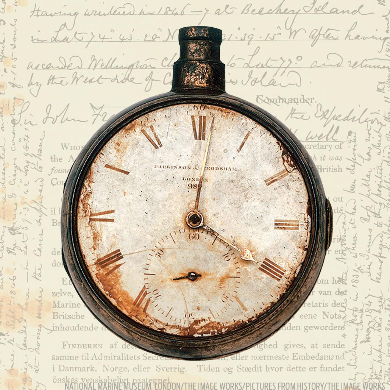 Chronometer of the HMS Terror shipwreck artifact