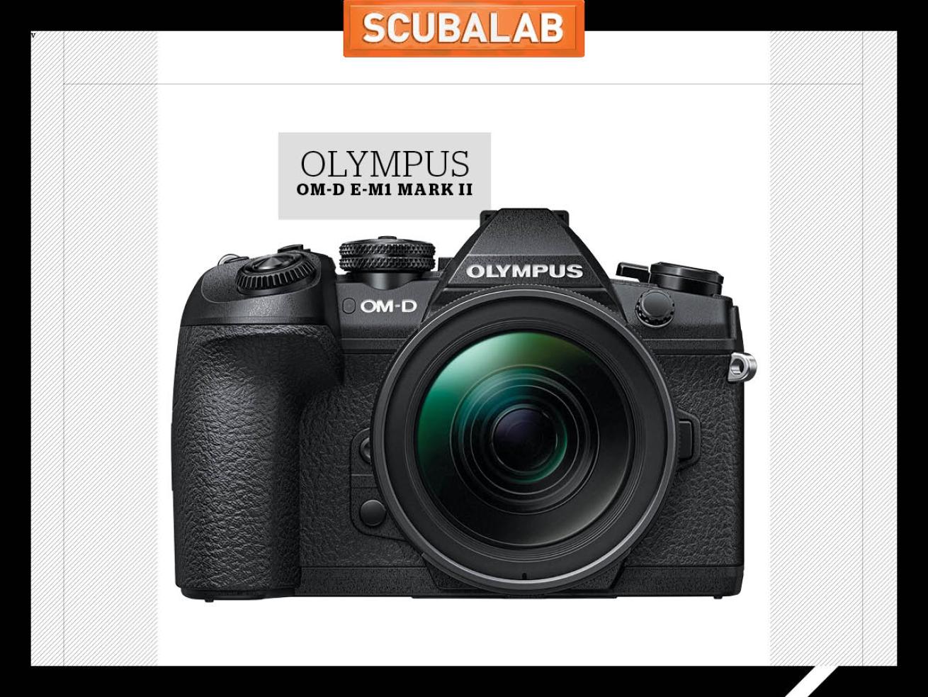 Olympus OM-D E-M1 Mark II camera for underwater photography