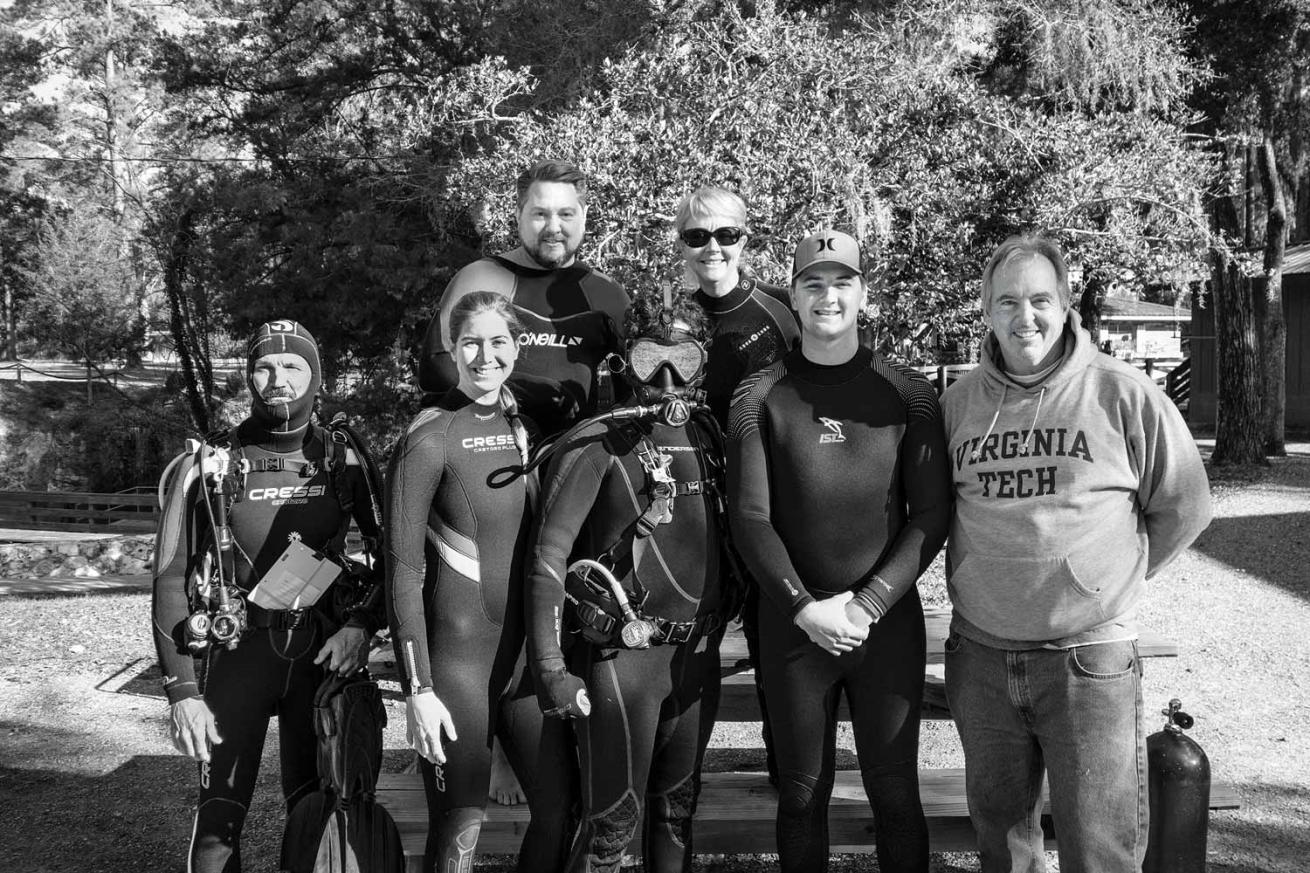 Scuba Diving Test Team