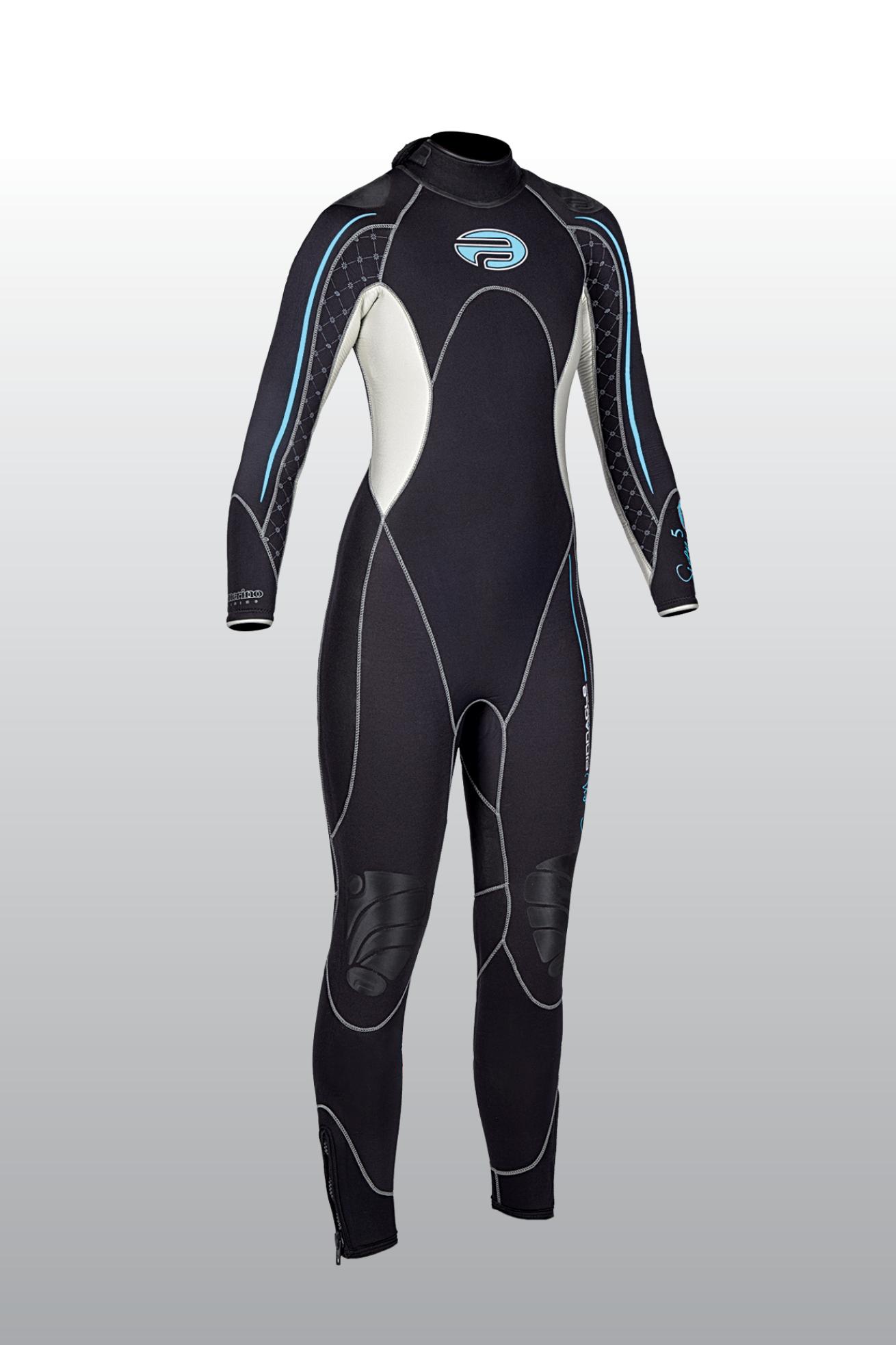 Owntop Wetsuit 5mm Neoprene Diving Suit - Mens Womens Thicken Full Wet  Suit, Front Zip Long Sleeve UPF50+ Keep Warm Swimwear for Scuba Surfing