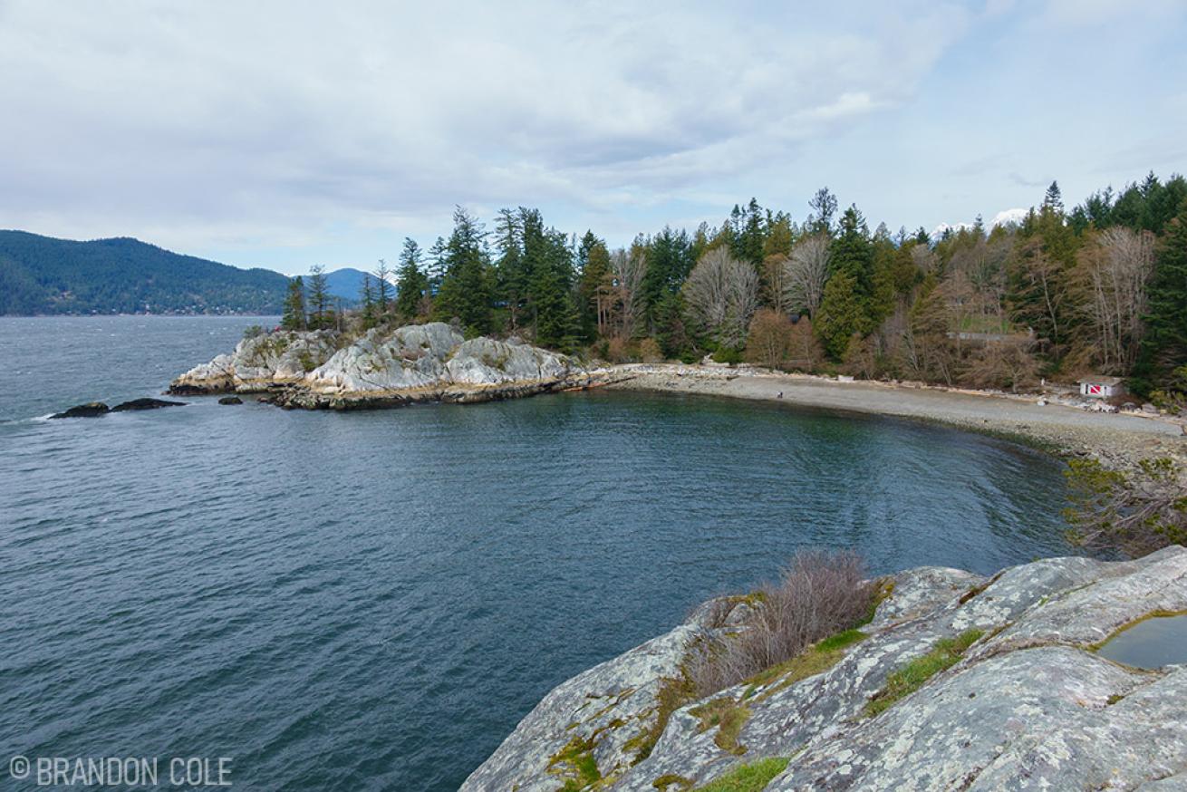 Whytecliff Park in Howe Sound