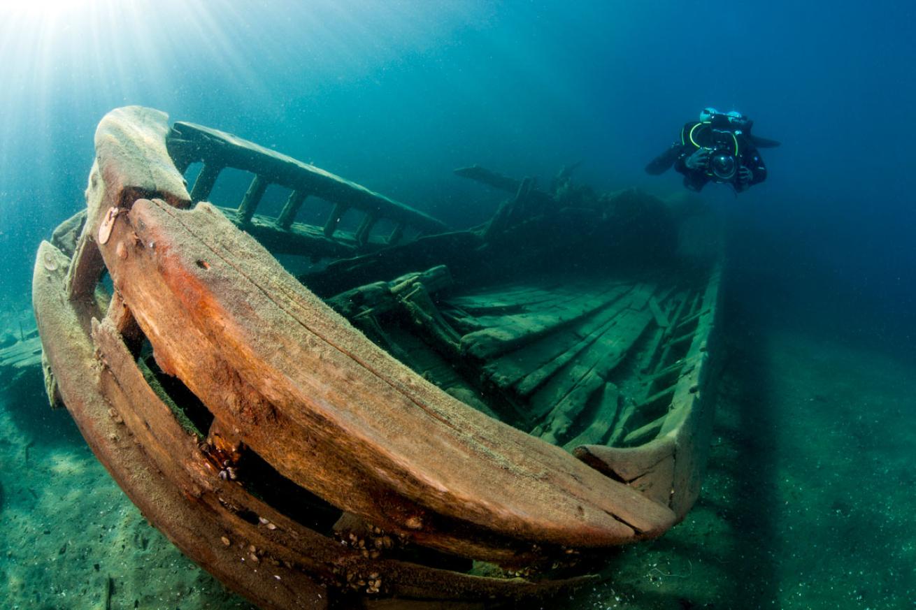 Alice G Shipwreck Canada 