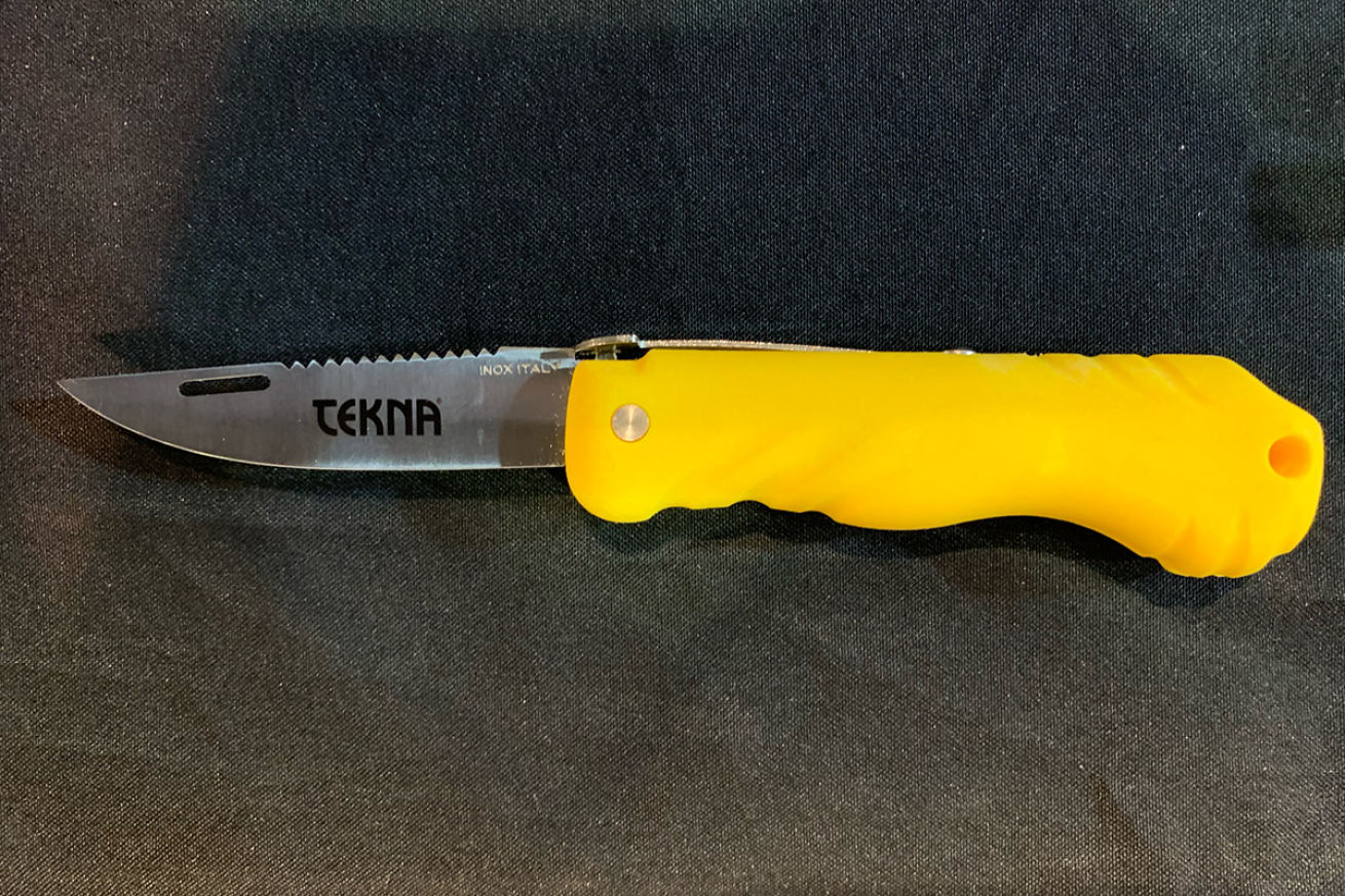 Tekna Buoy Edge floating dive knife