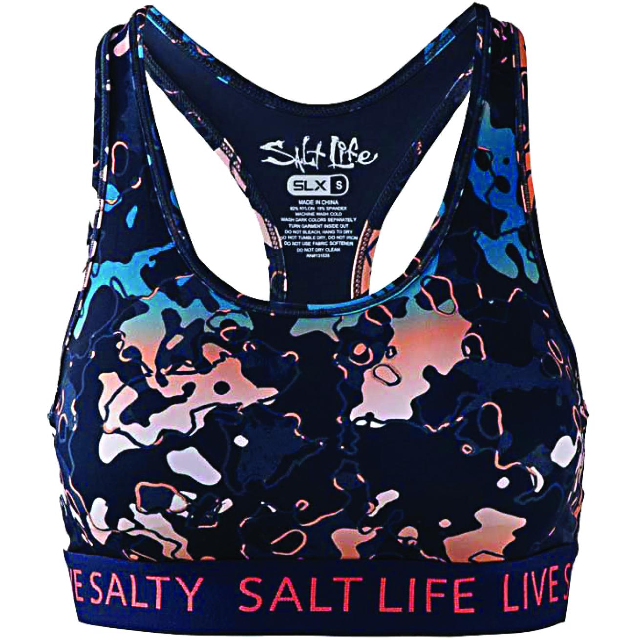Salt Life Women's Liquid Depth Sports Bra