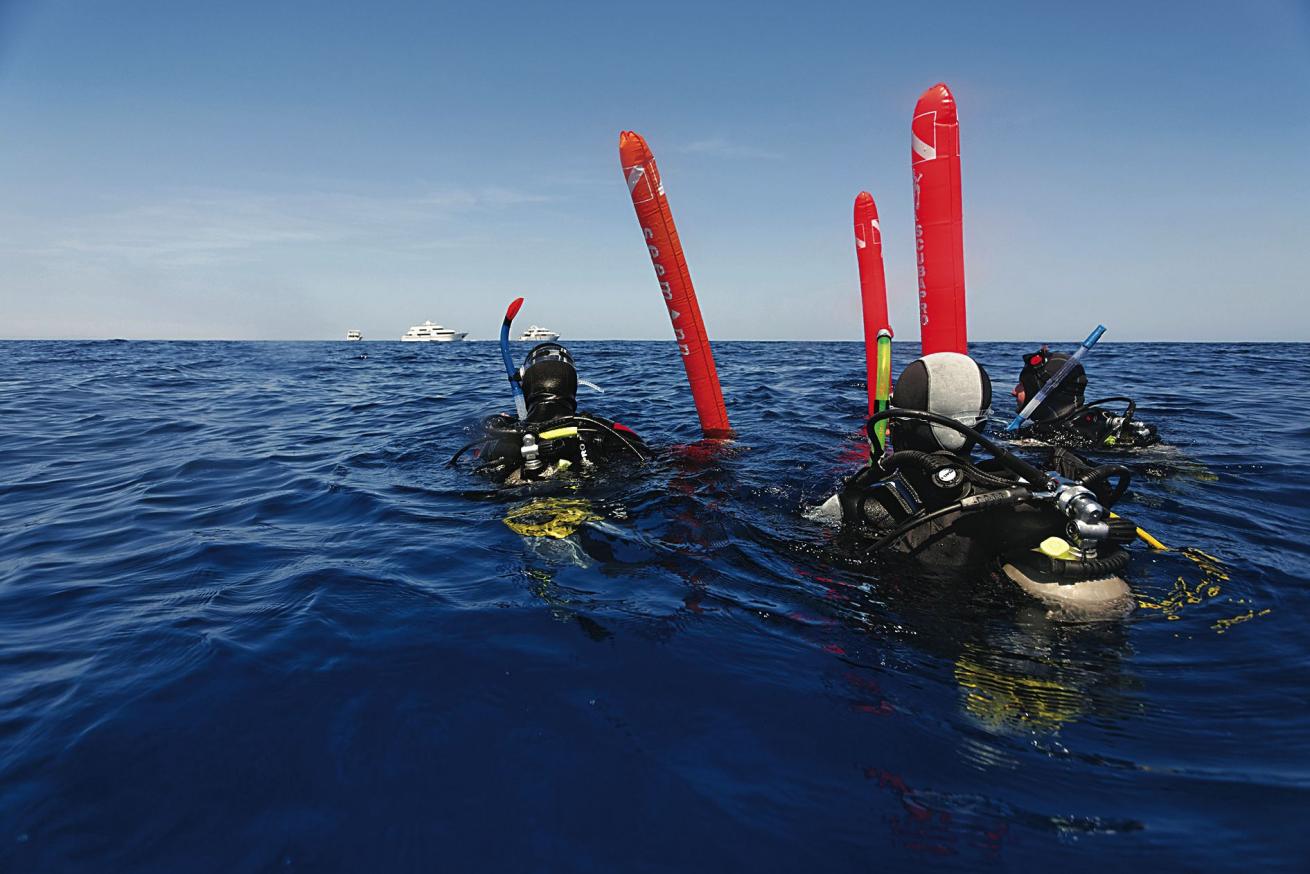Surface marker buoys