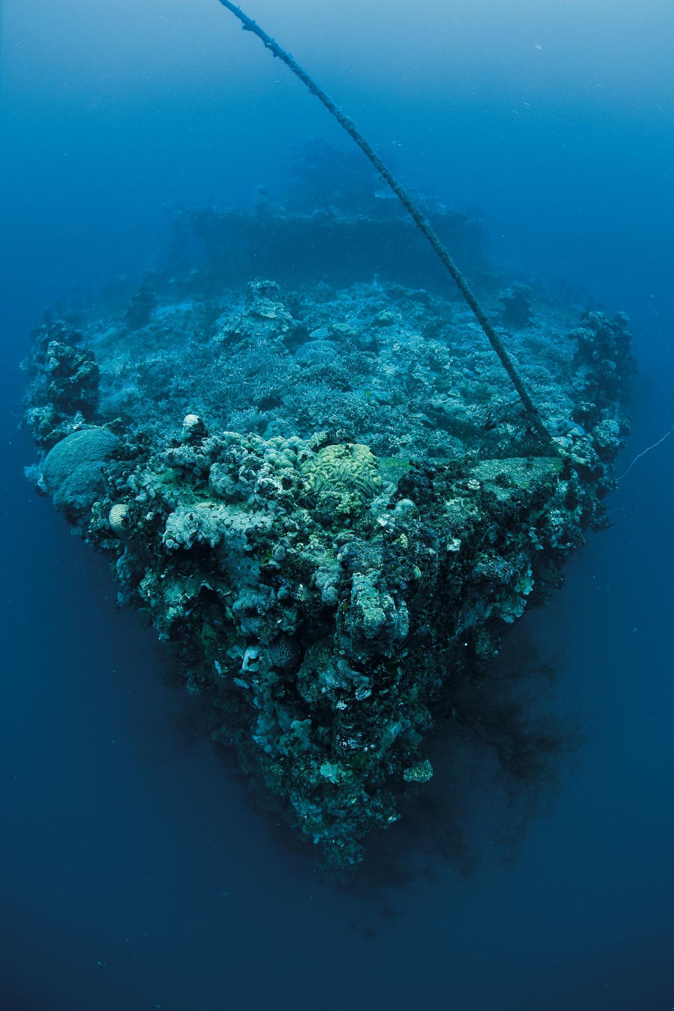 palau wreck diving