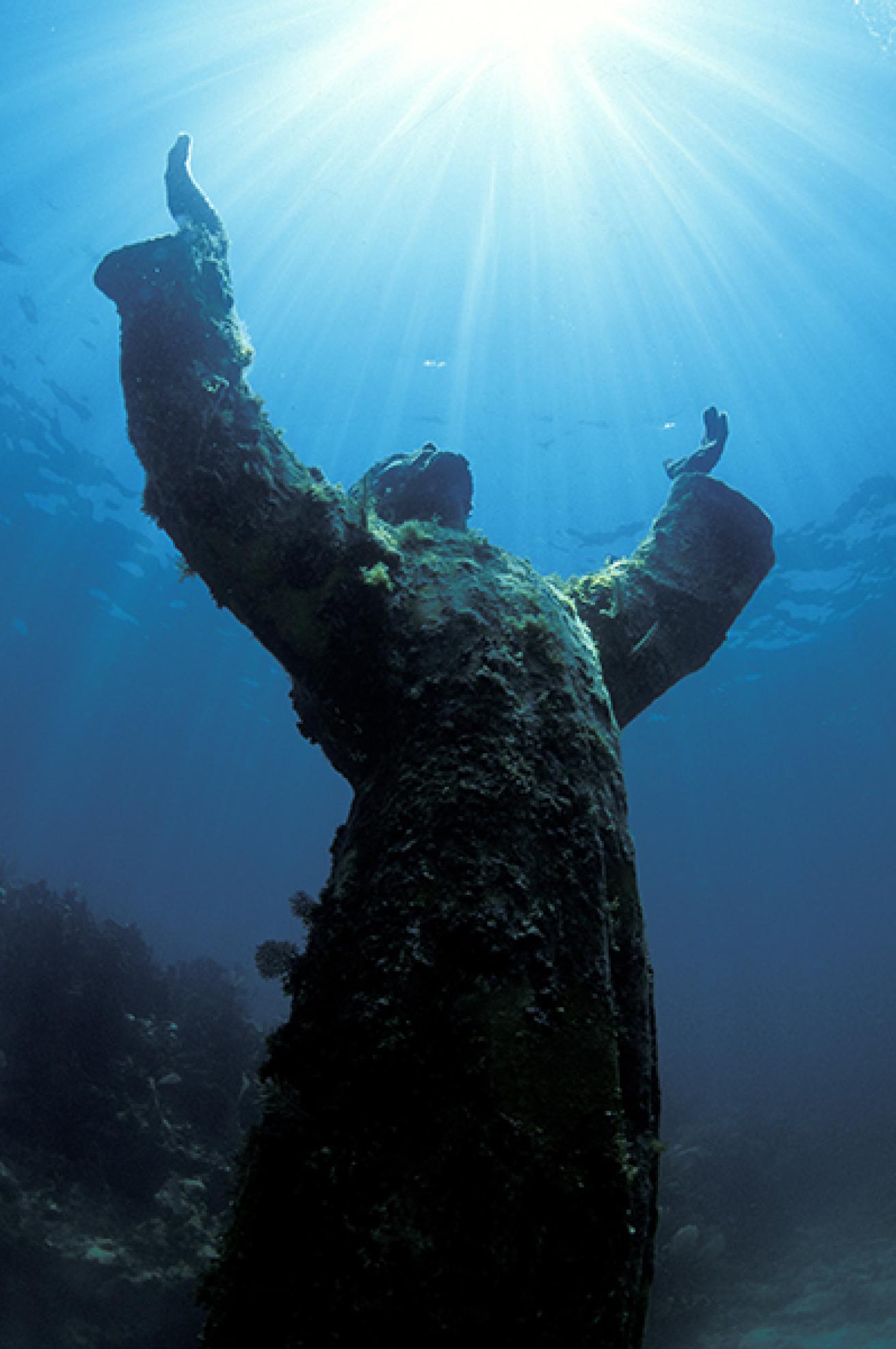 Christ of the Abyss Statue