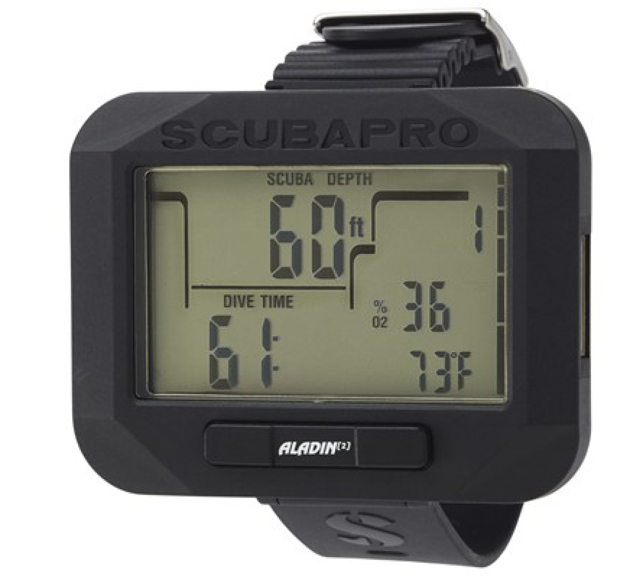 60:Second ScubaLab: SCUBAPRO Aladin Square Dive Computer