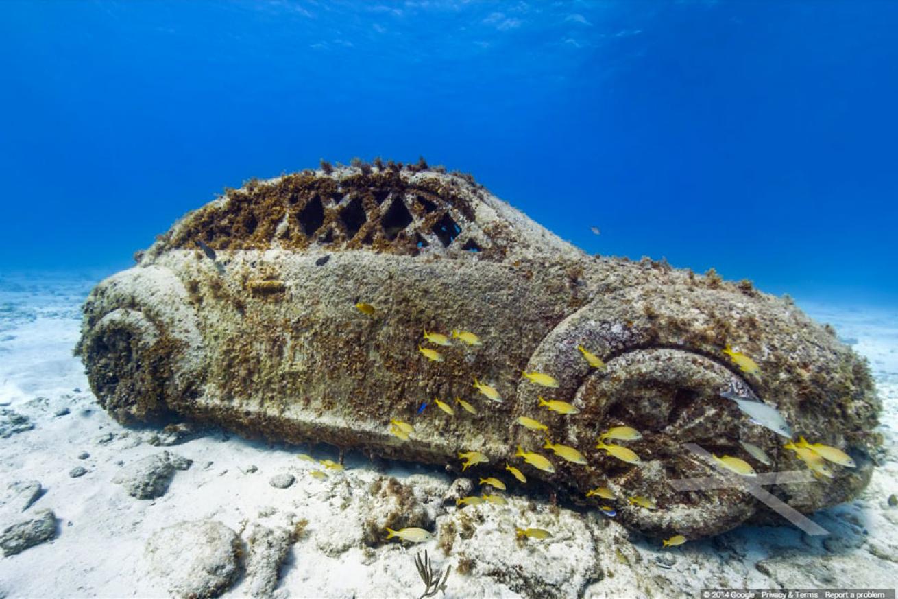 The Underwater Museum of Isla Mujeres