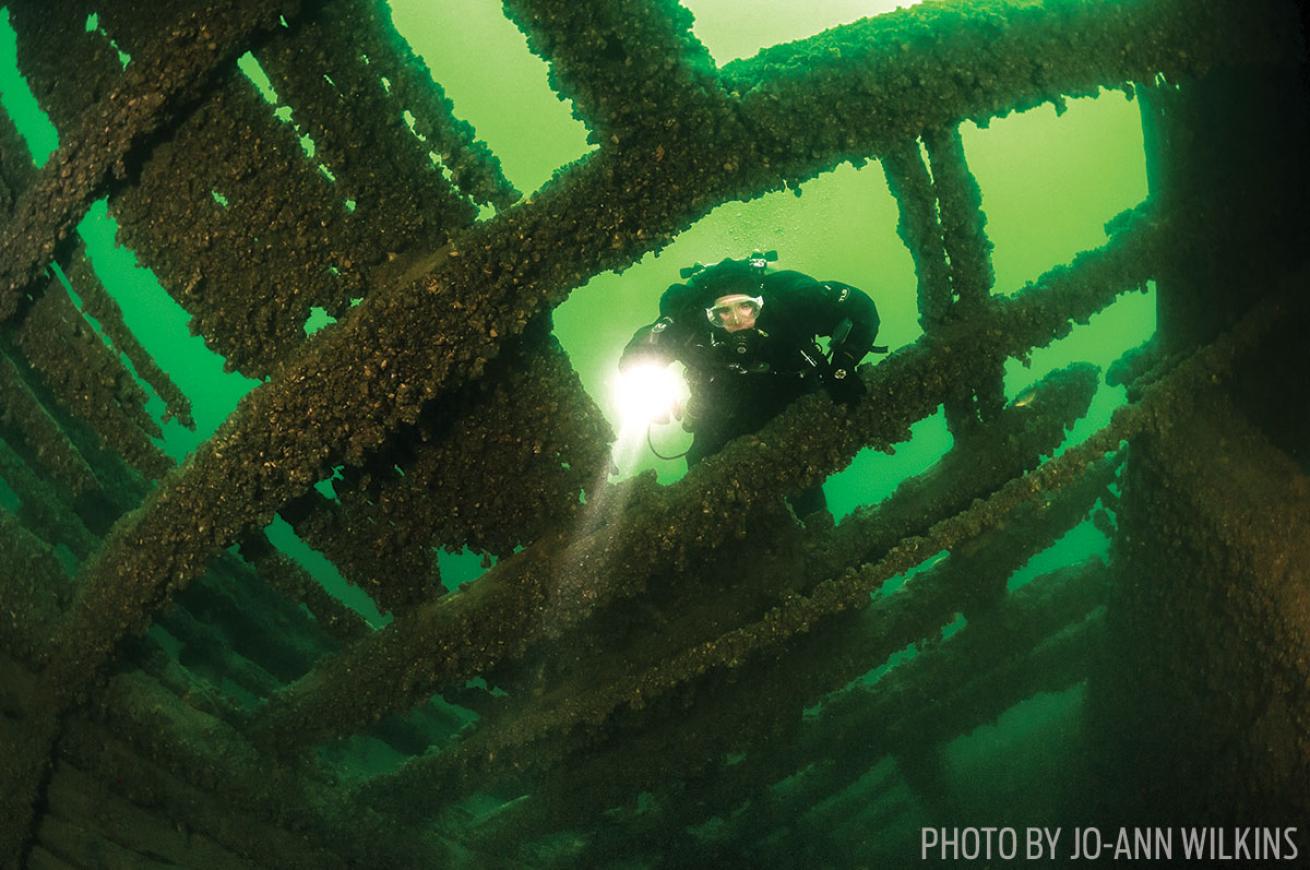 A.E. Vickery shipwreck New York scuba diving