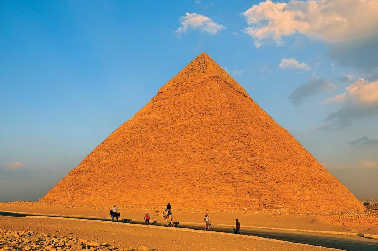 Pyramid in Egypt
