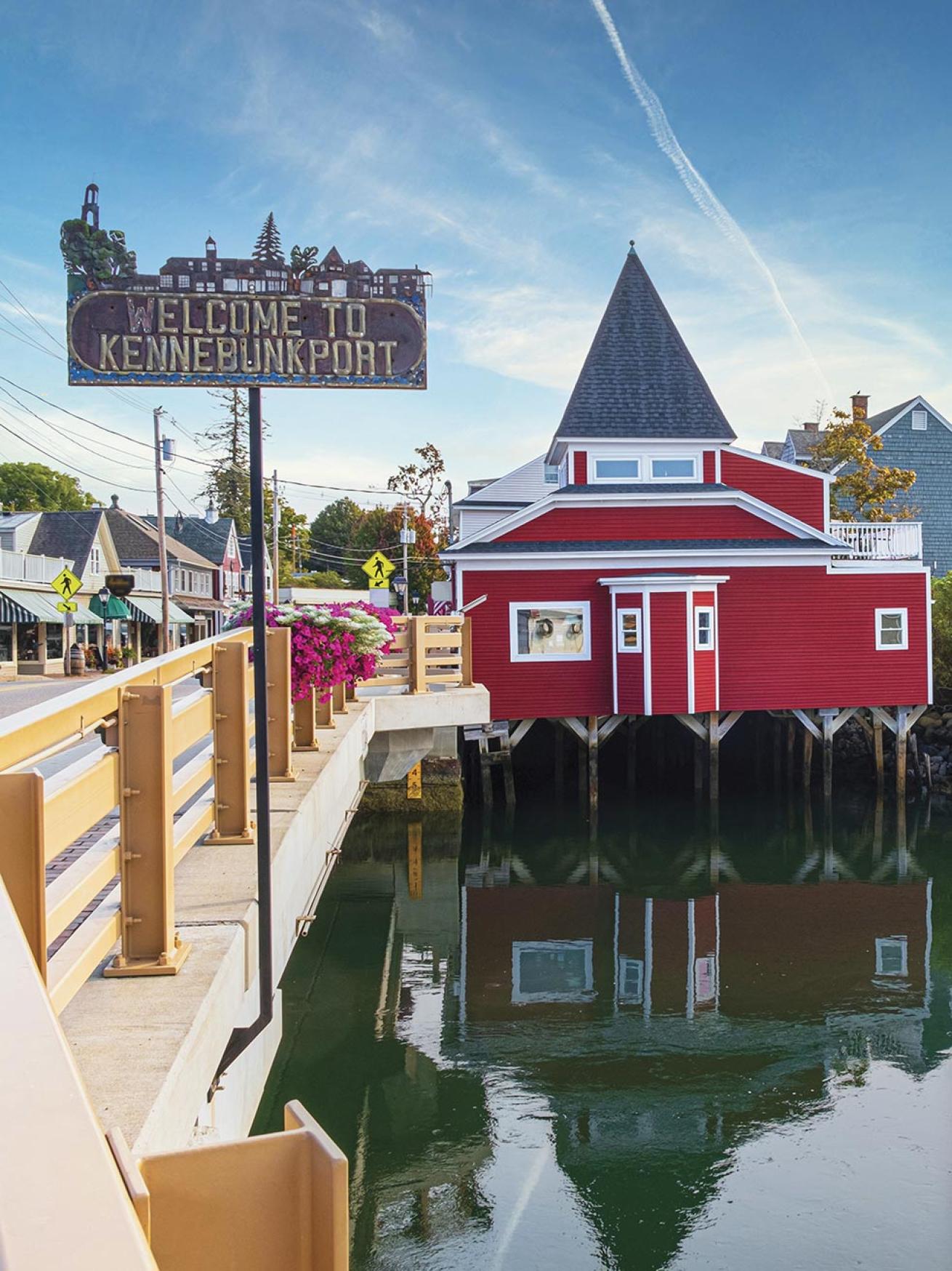 Downtown Kennebunkport is a snapshot of quintessential coastal New England