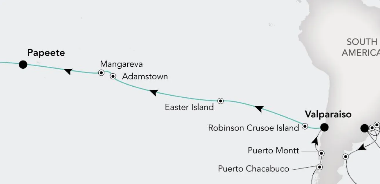 silversea world cruise route