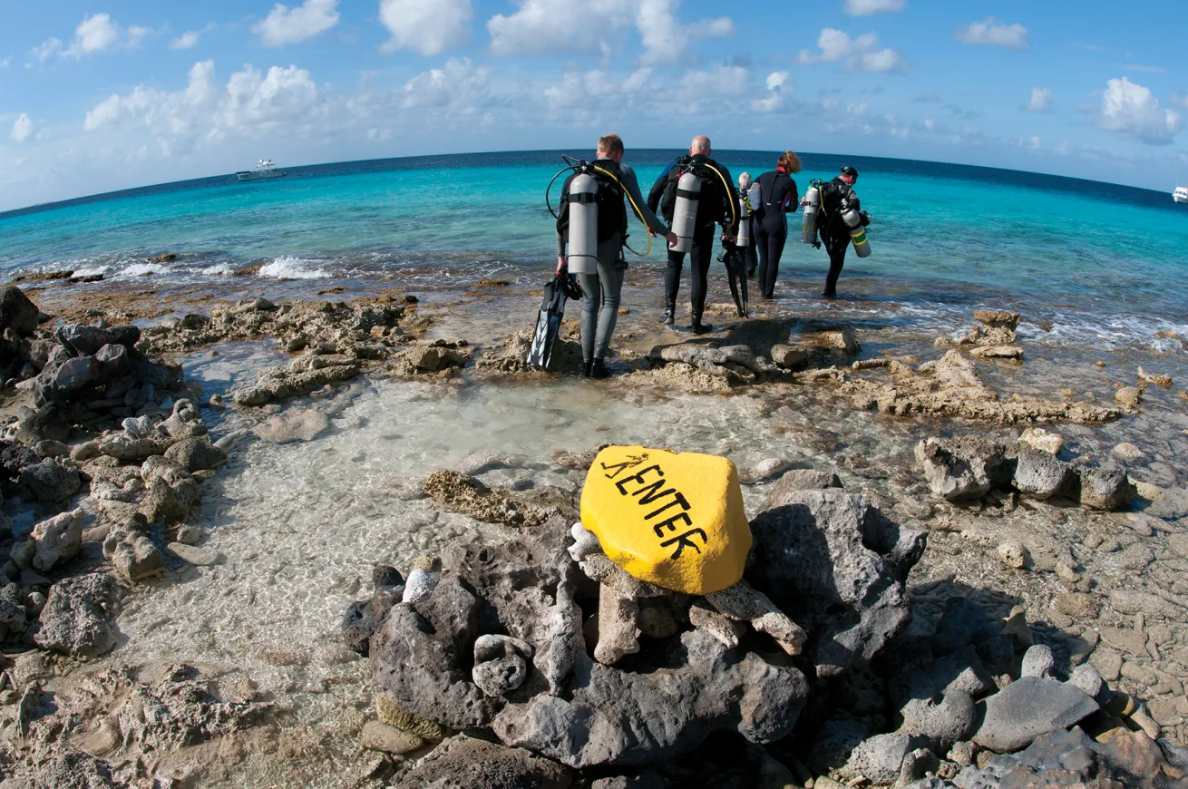 best shore diving in Bonaire 