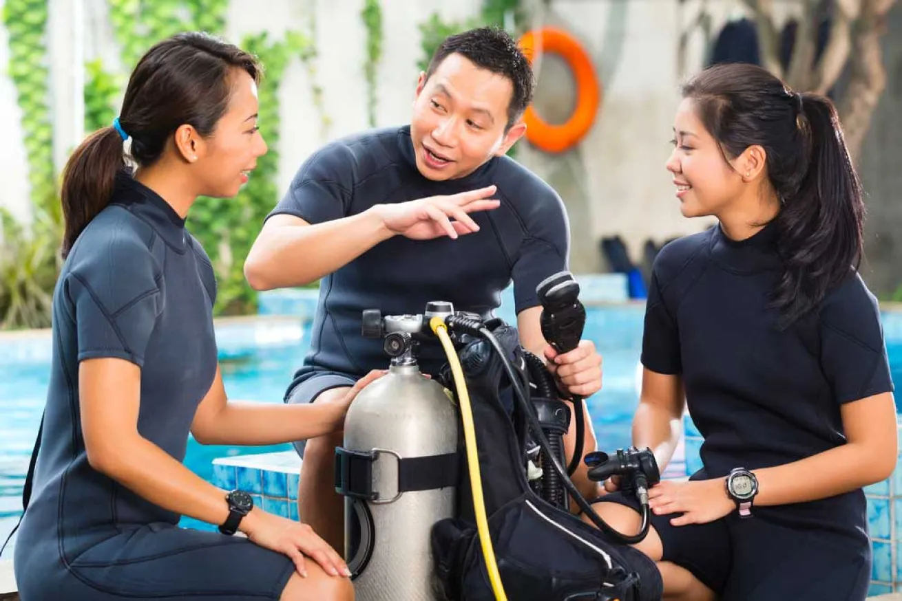 scuba diving education 