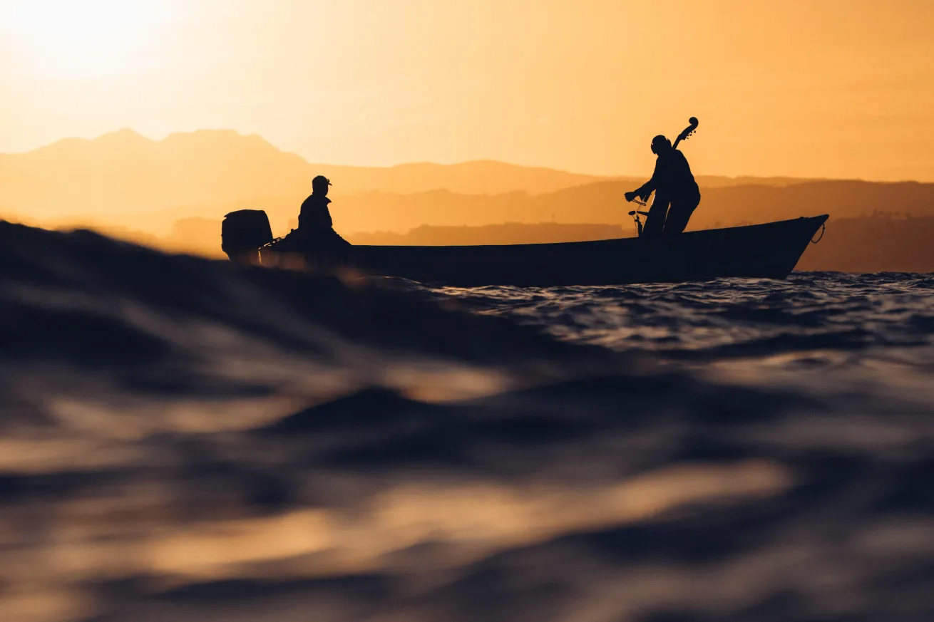 There were many unforgettable moments, but one stood out for Stevenson: a double bass concert at sunset.