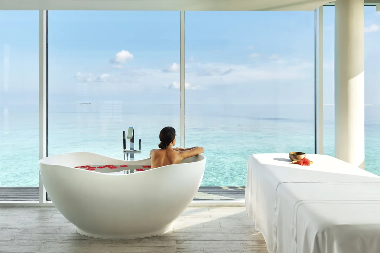 The expansive Talise Spa is the perfect oasis for relaxing in between dives