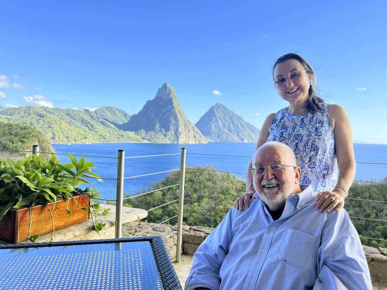 Karolin and her husband, Nick.