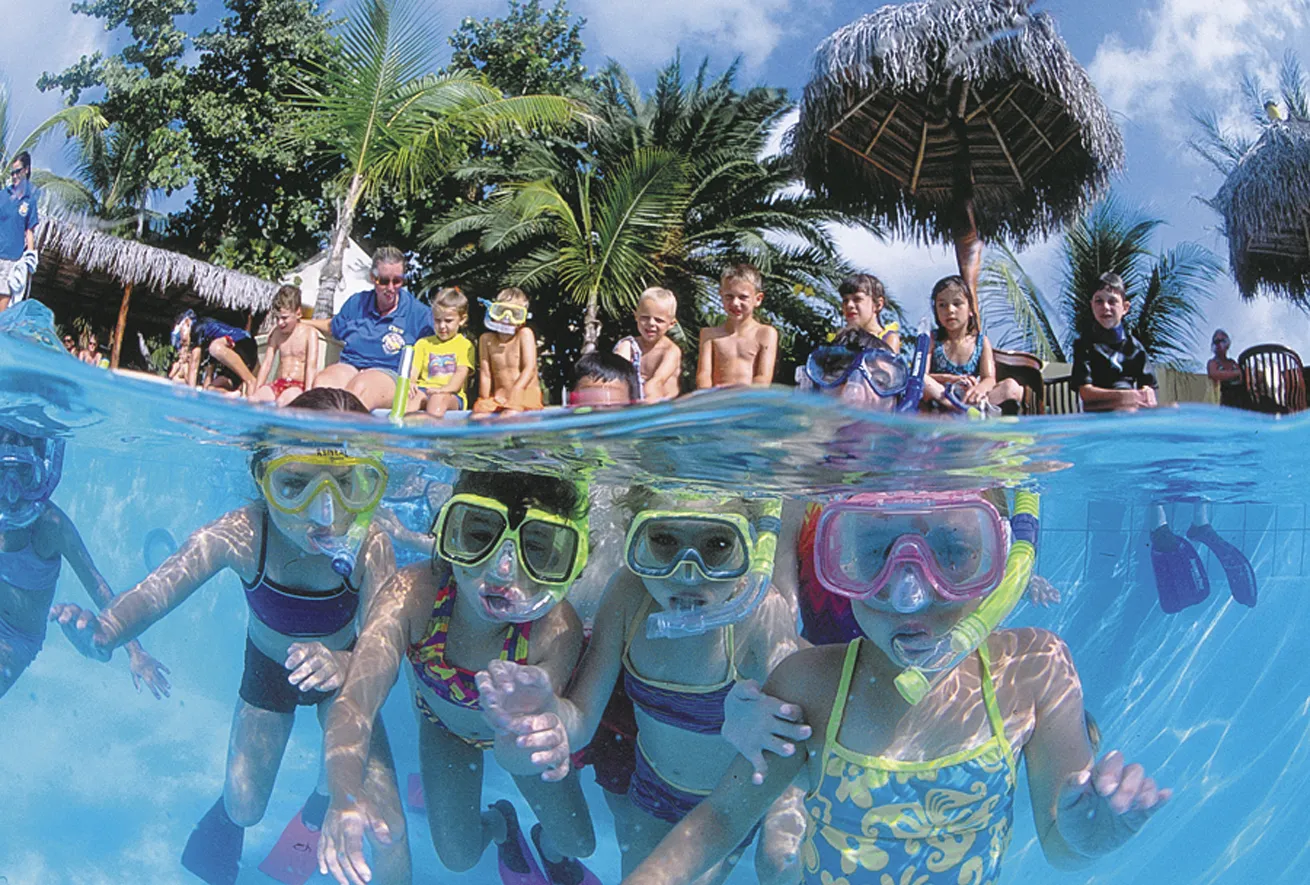 Learning with other kids can help make training more fun.