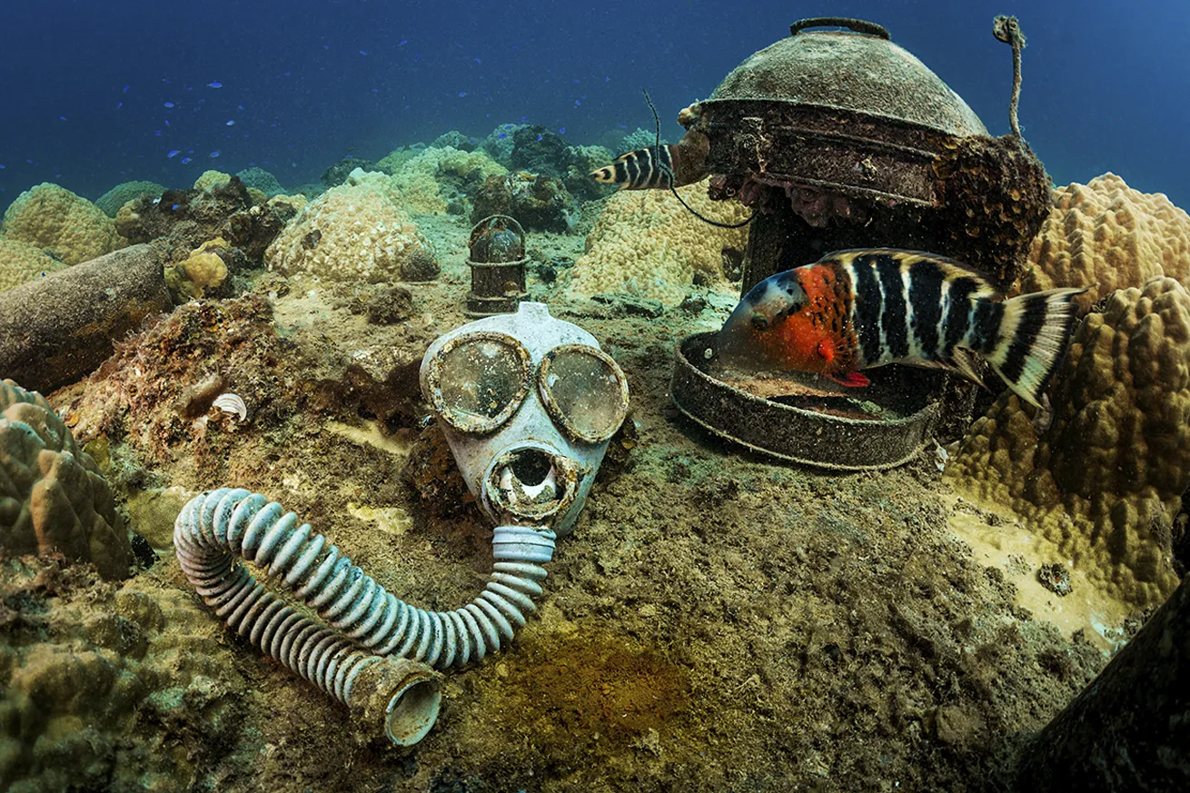 For its calm seas and astonishing visibility, October is an ideal time to visit Chuuk Lagoon.