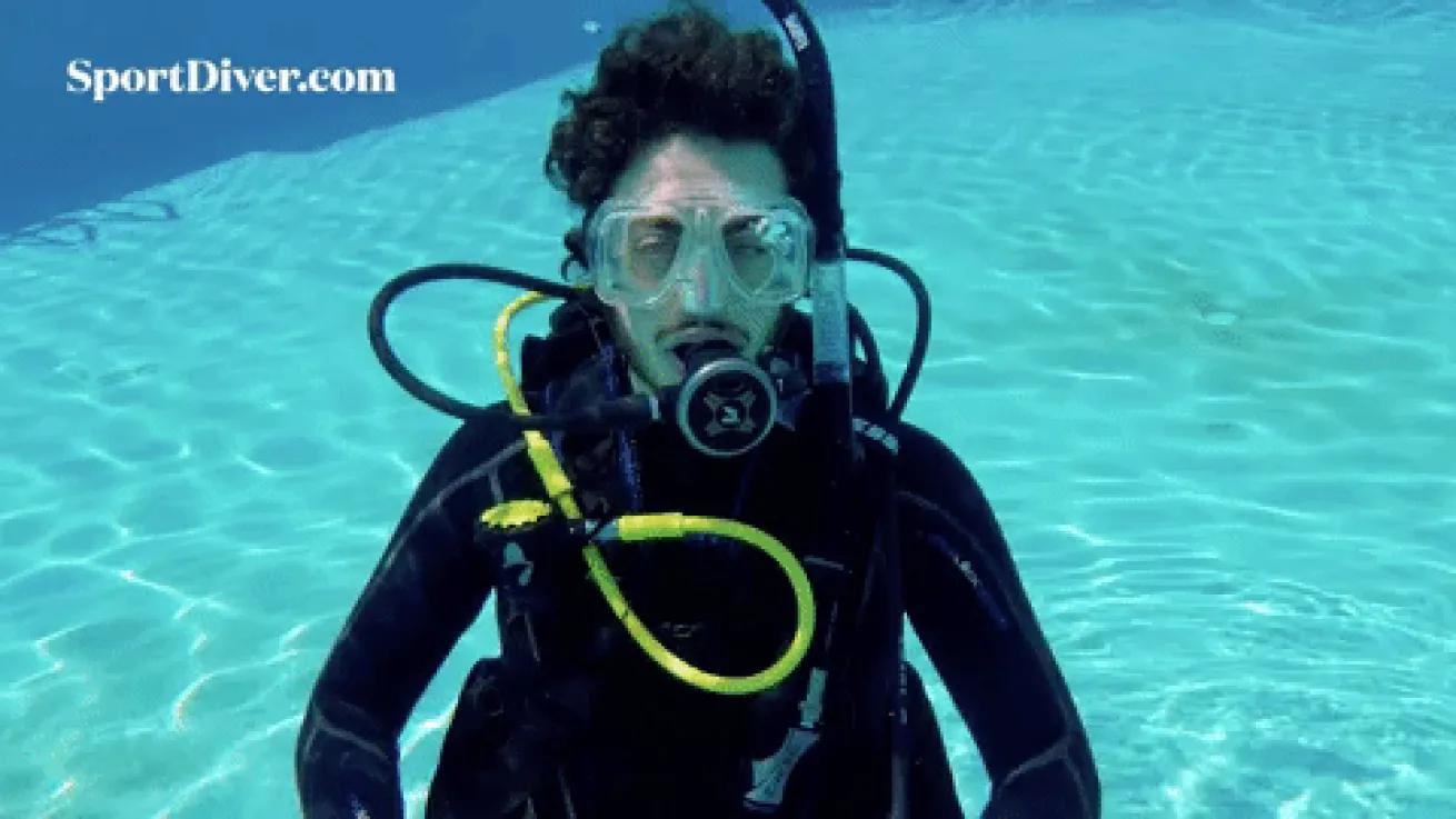 scuba hand signals funny
