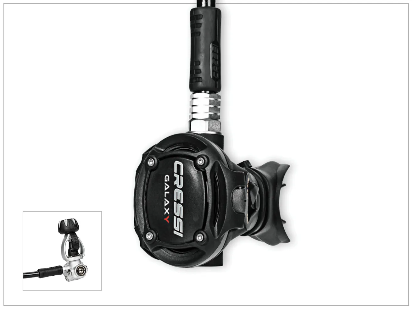 Cressi T10 Cromo/Galaxy