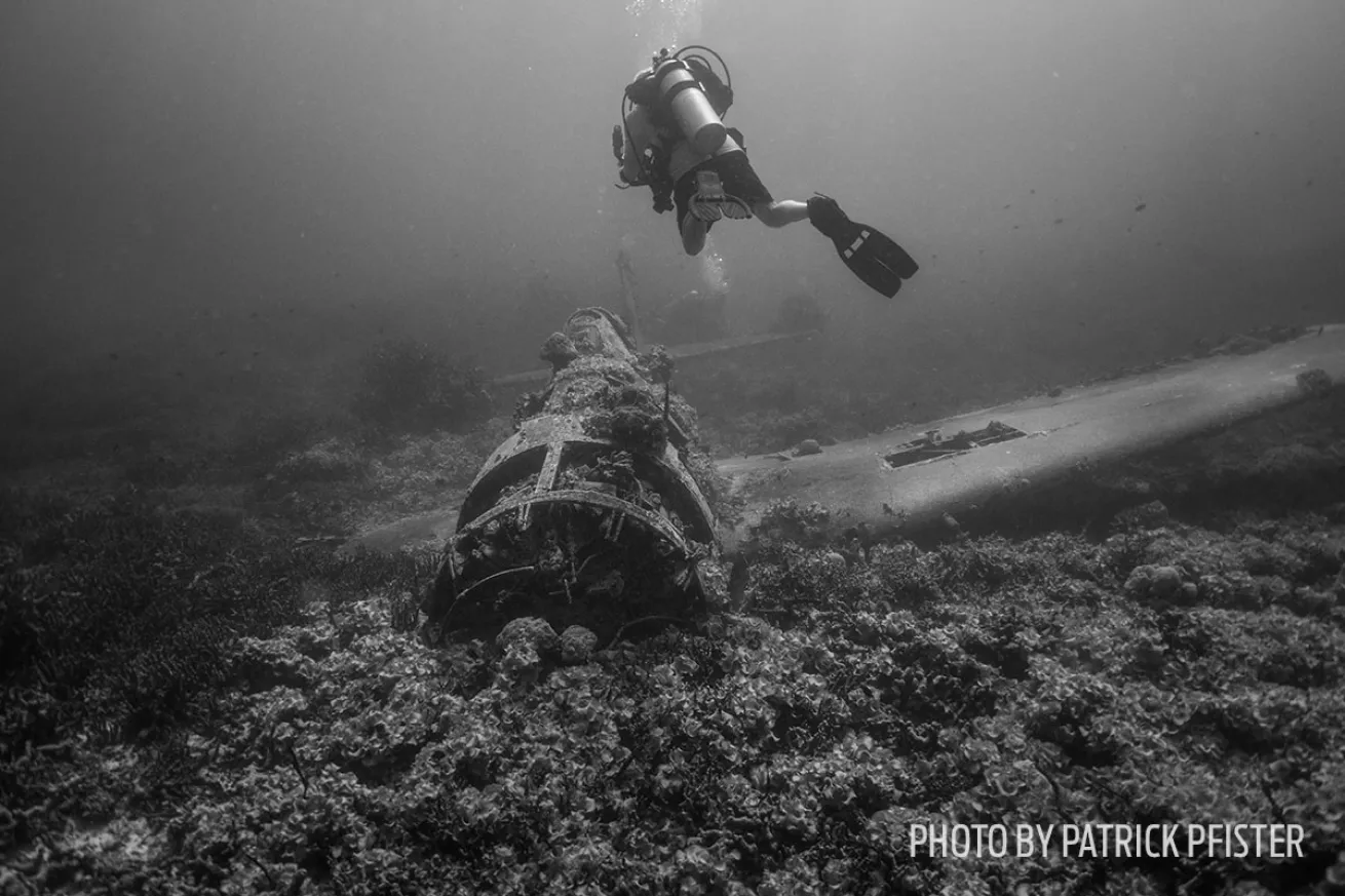 solomon islands plane wreck