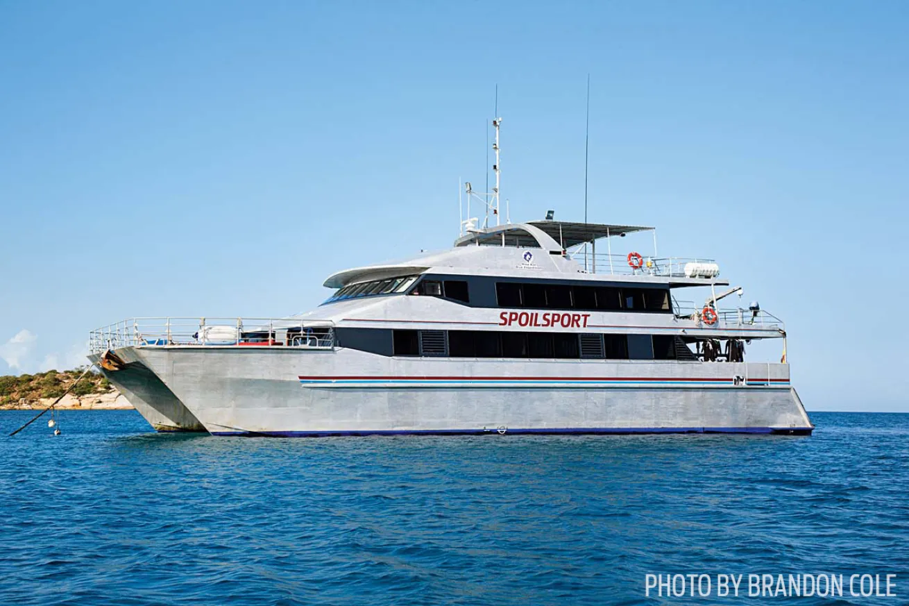 Spoilsport Australian liveaboard