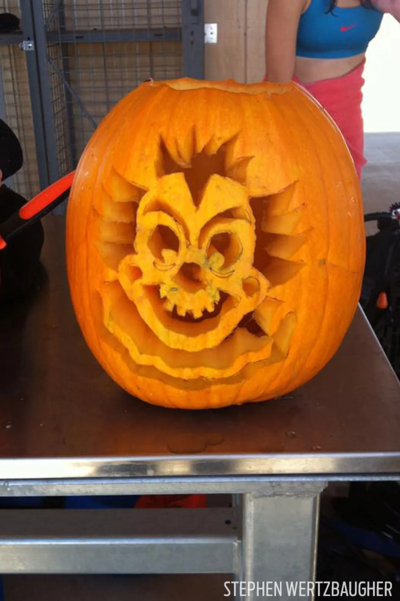 underwater pumpkin carving 