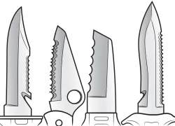 Knives gear learn types