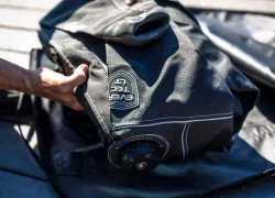 how to fold drysuit