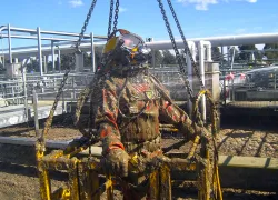 commercial contamination diving