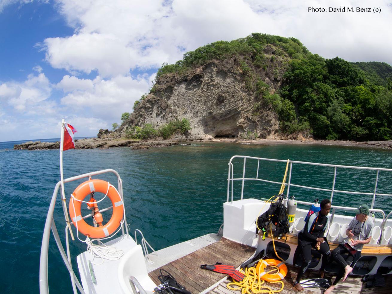 Buddy Dive Dominica dive boat